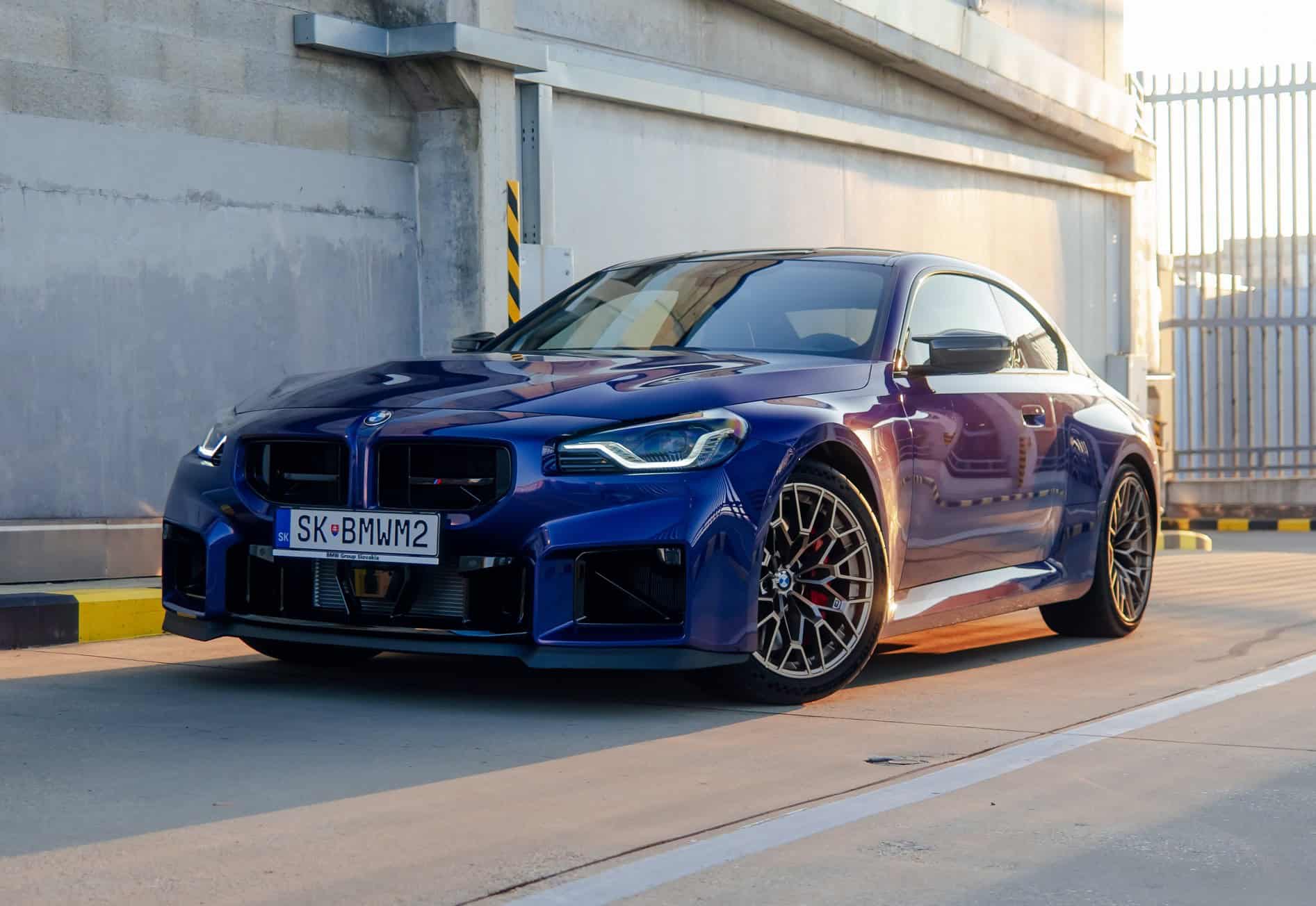 BMW M2 CS Turns Heads Draped In Individual Velvet Blue Paint