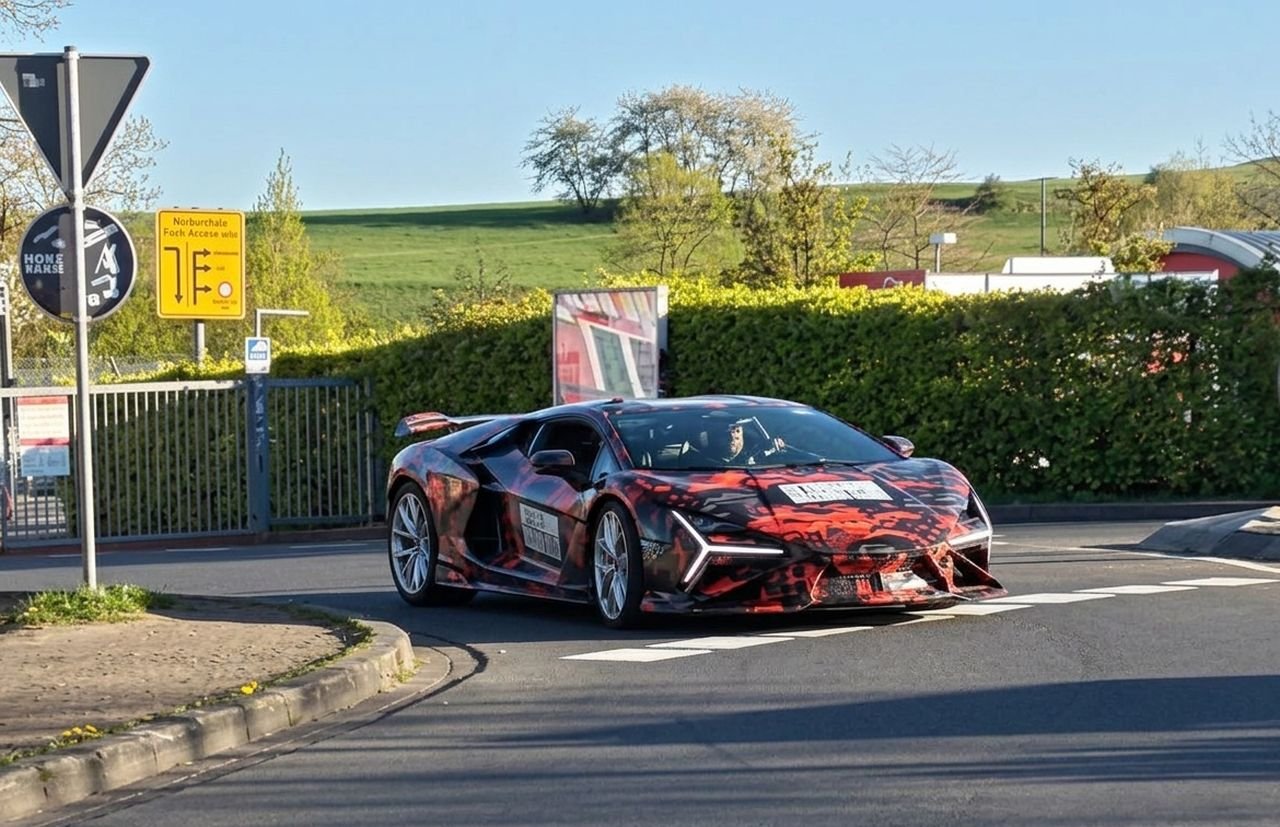 Lamborghini Revuelto S/SV spied at Nurburgring ahead of launch